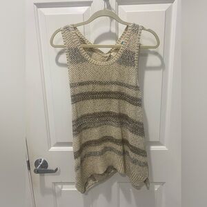 Anthropologie Sparrow Sleeveless Sweater Top Size M